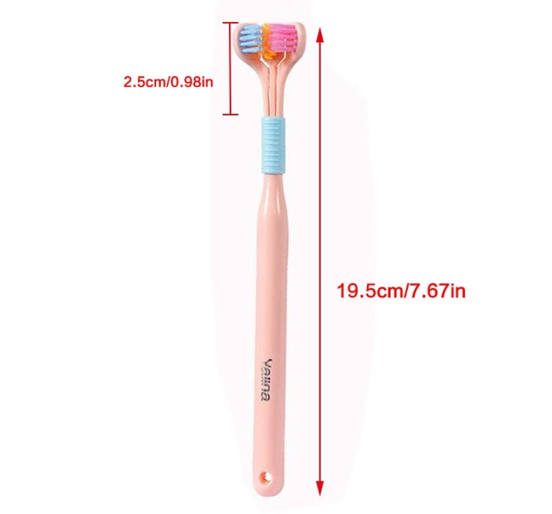 3 Sided Toothbrushes