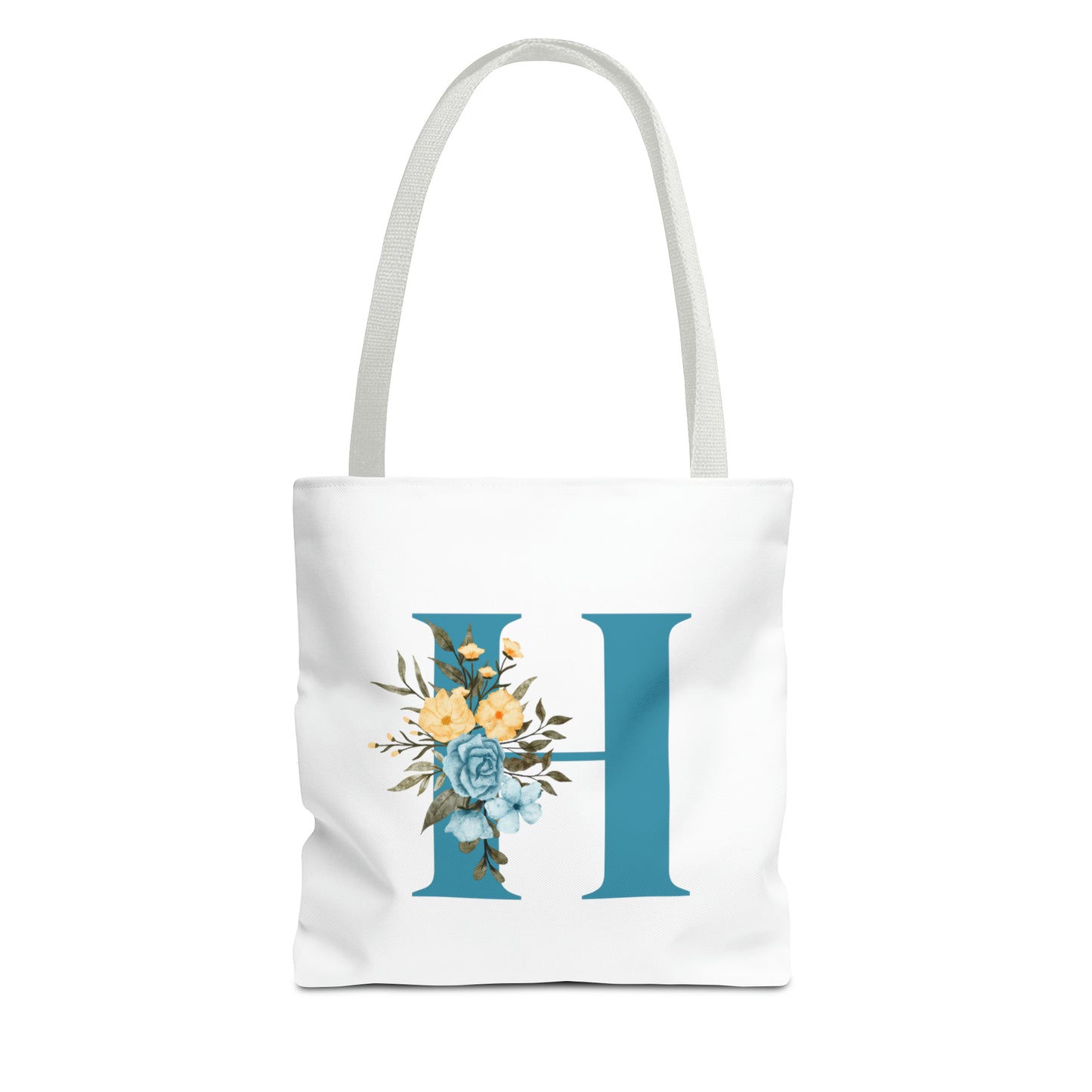 Initial Tote Bag - Personalized Tote Bag - Alphabet Bag - Letter Tote - Reusable Canvas Tote Bag - Letter Bag - Cotton Shopping Bag