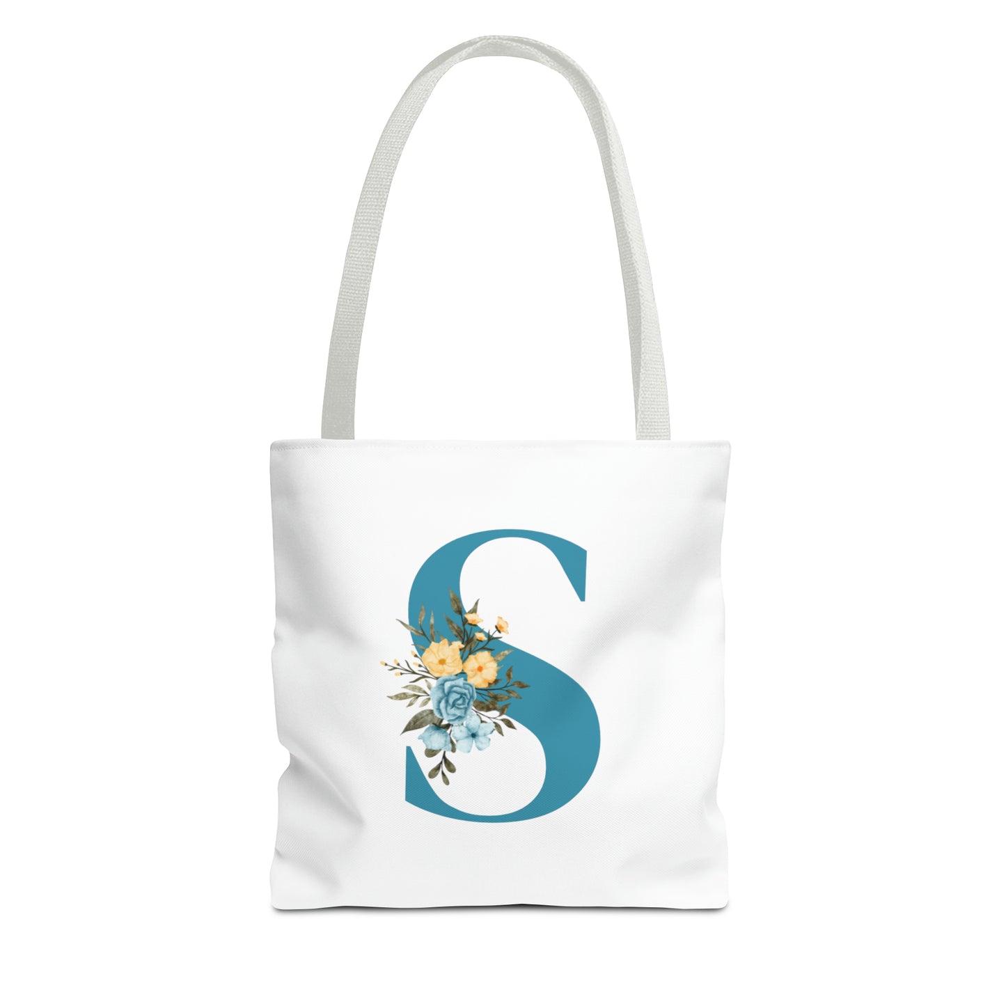 Initial Tote Bag - Personalized Tote Bag - Alphabet Bag - Letter Tote - Reusable Canvas Tote Bag - Letter Bag - Cotton Shopping Bag