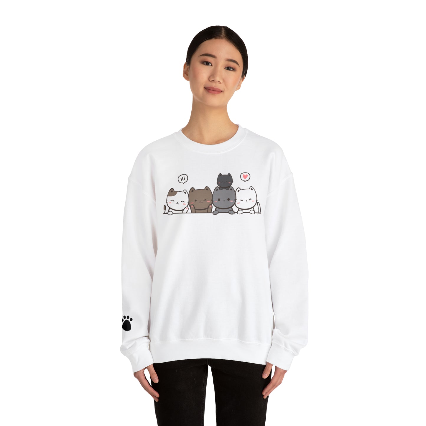 Cat Sweater / Cat Lover Gifts, Sweatshirts, Gifts for her, Unique Gifts