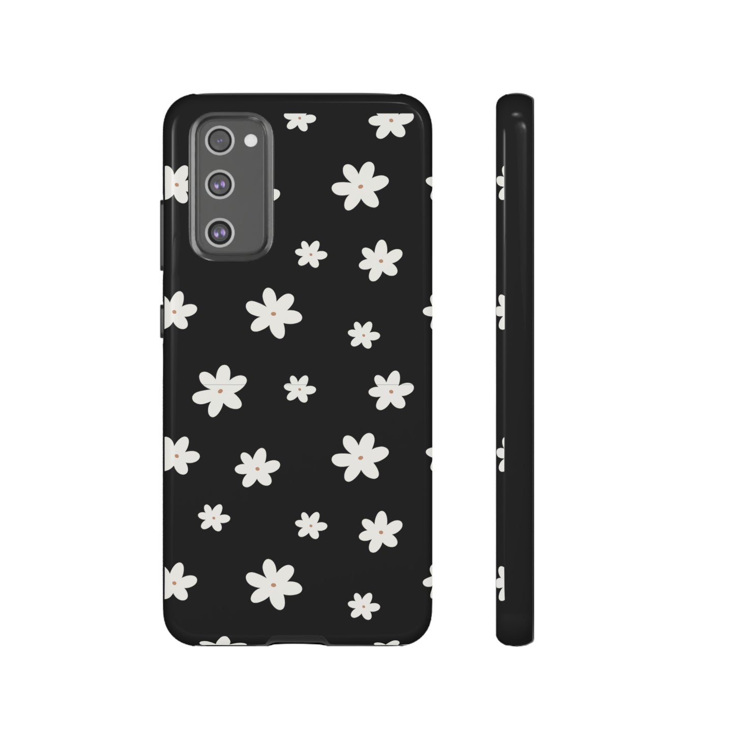 White Flower iPhone & Samsung Galaxy Phone Case/Cute Floral Case gift