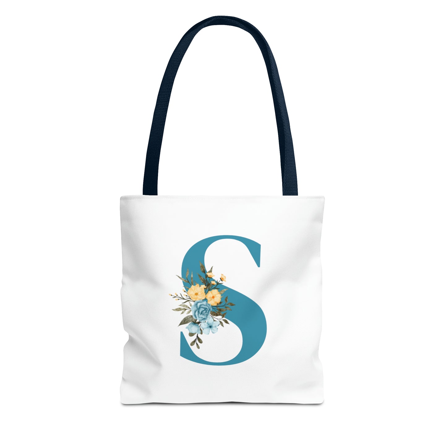 Initial Tote Bag - Personalized Tote Bag - Alphabet Bag - Letter Tote - Reusable Canvas Tote Bag - Letter Bag - Cotton Shopping Bag