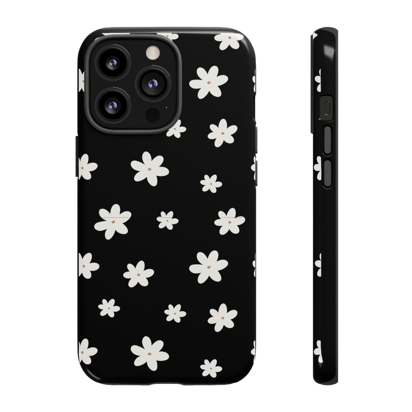 White Flower iPhone & Samsung Galaxy Phone Case/Cute Floral Case gift