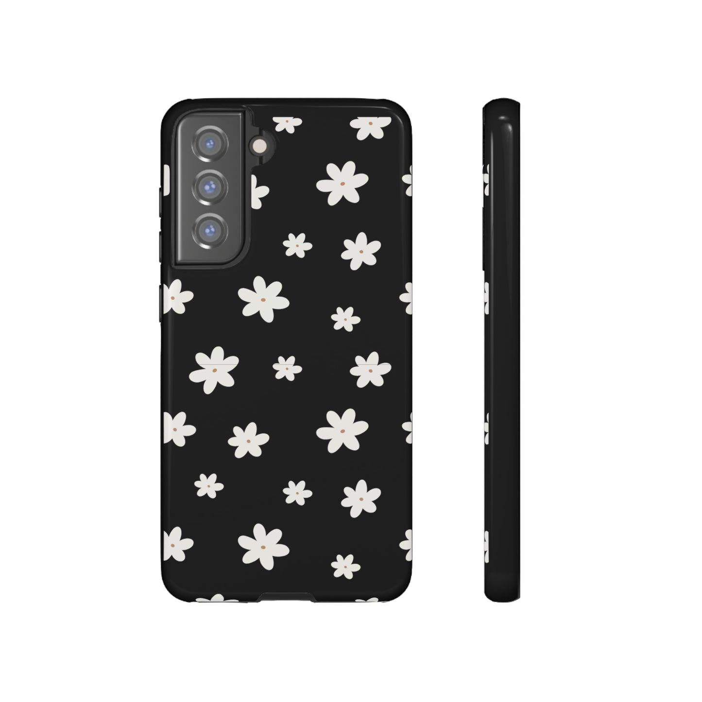 White Flower iPhone & Samsung Galaxy Phone Case/Cute Floral Case gift