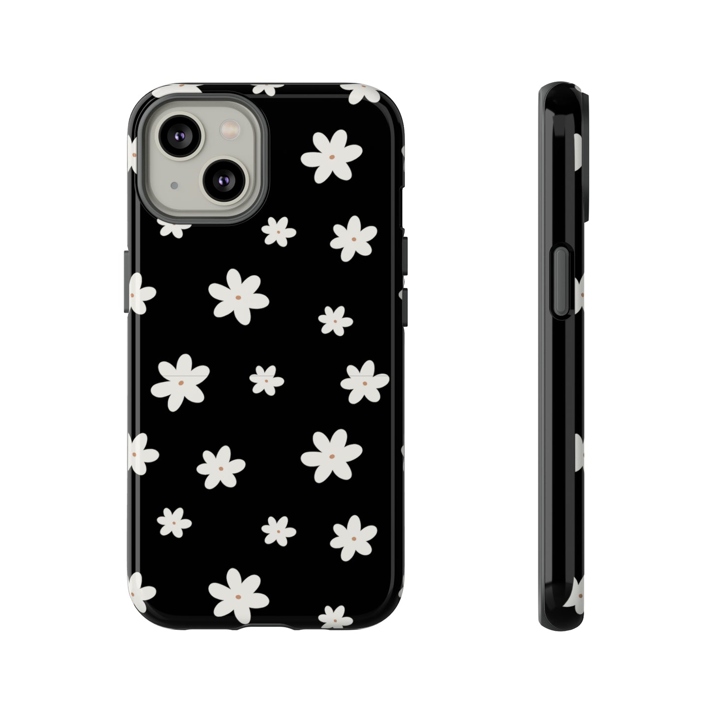 White Flower iPhone & Samsung Galaxy Phone Case/Cute Floral Case gift