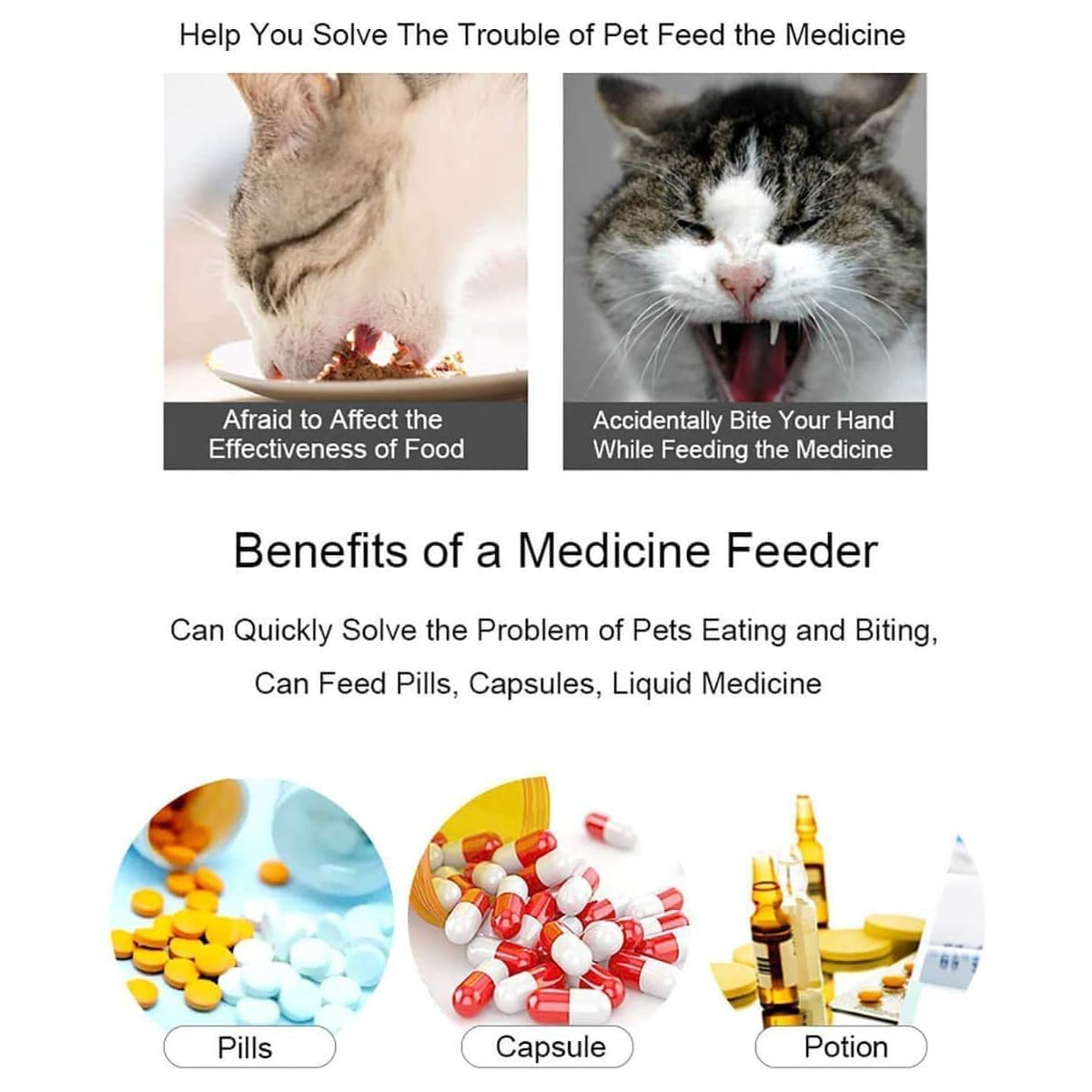 Pet Medicine Feeder