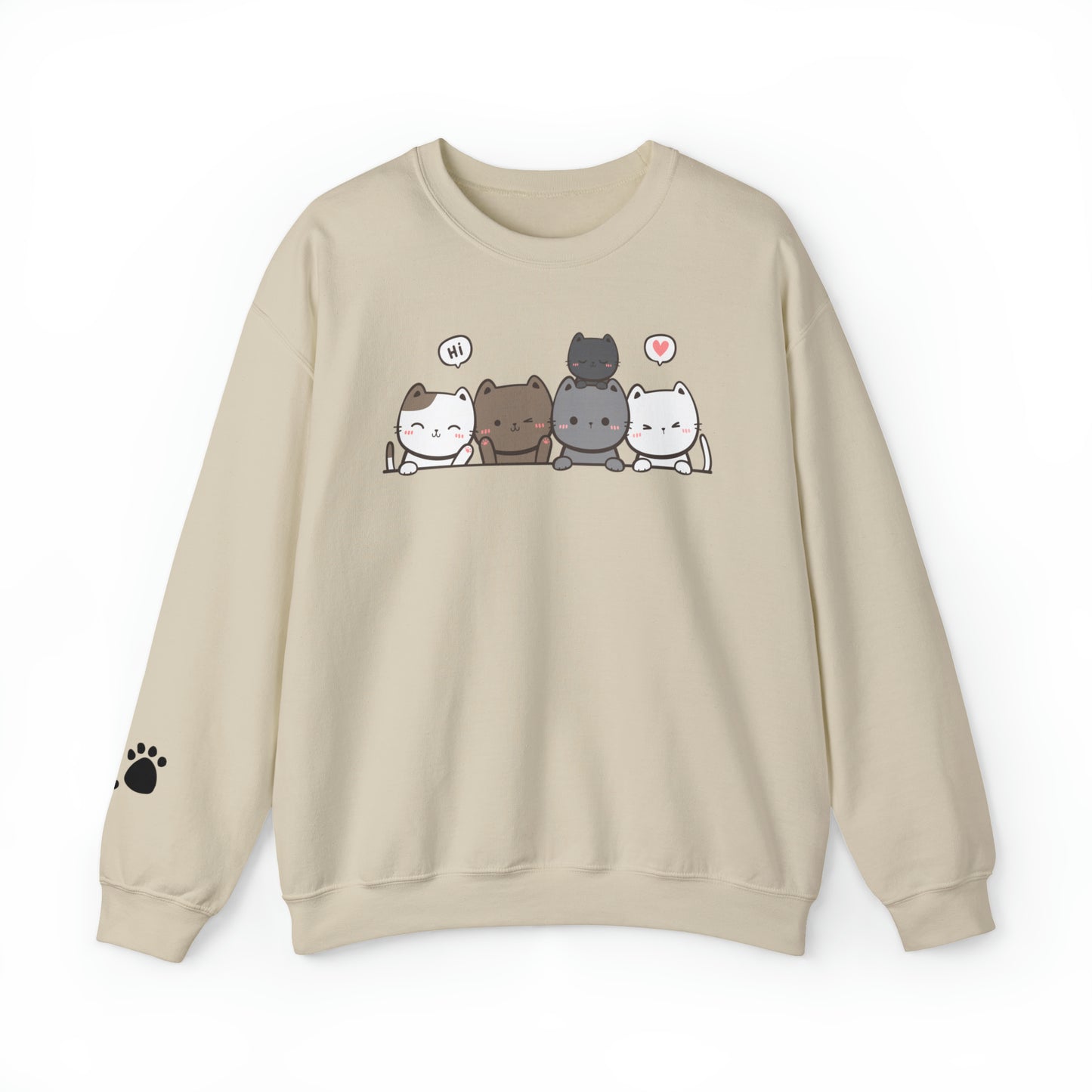 Cat Sweater / Cat Lover Gifts, Sweatshirts, Gifts for her, Unique Gifts