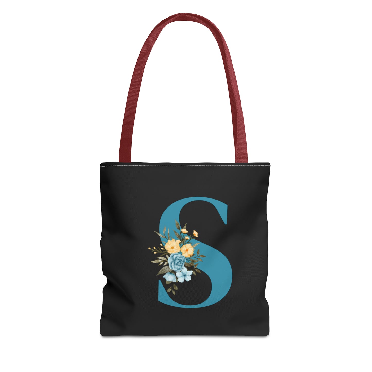 Initial Tote Bag - Personalized Tote Bag - Reusable Canvas Tote Bag - Letter Bag - Shopping Bag - Alphabet Bags