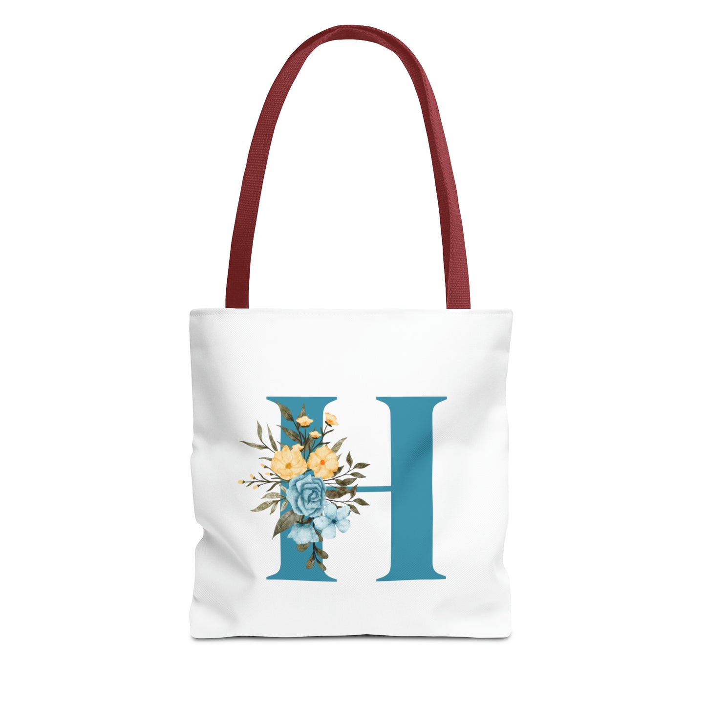 Initial Tote Bag - Personalized Tote Bag - Alphabet Bag - Letter Tote - Reusable Canvas Tote Bag - Letter Bag - Cotton Shopping Bag