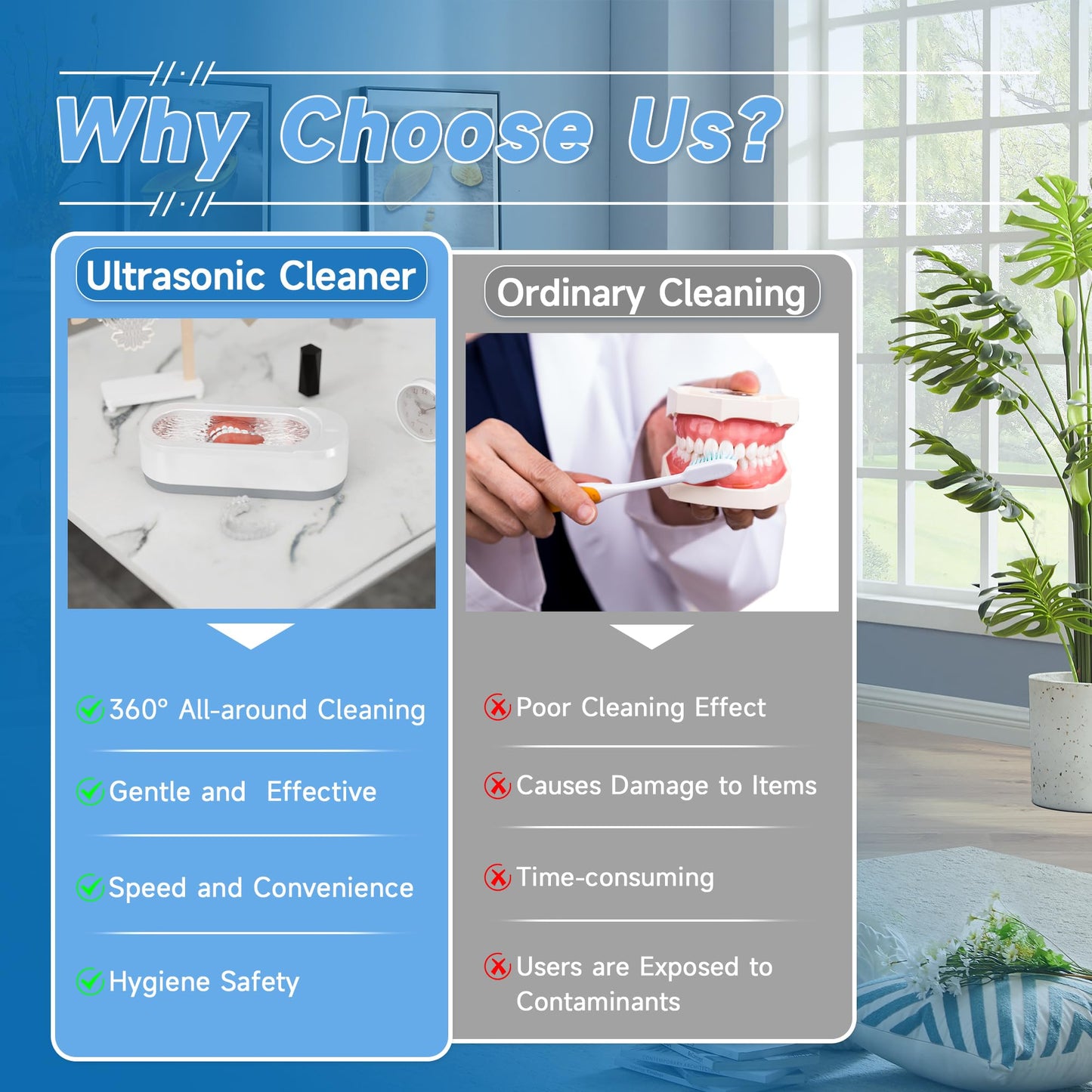 Smart Ultrasonic Deep Cleaner For Accessories