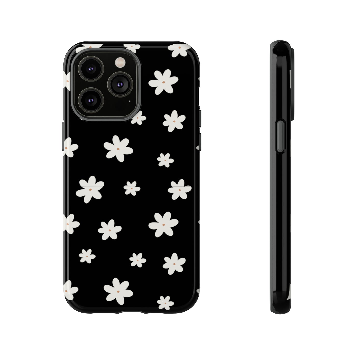 White Flower iPhone & Samsung Galaxy Phone Case/Cute Floral Case gift