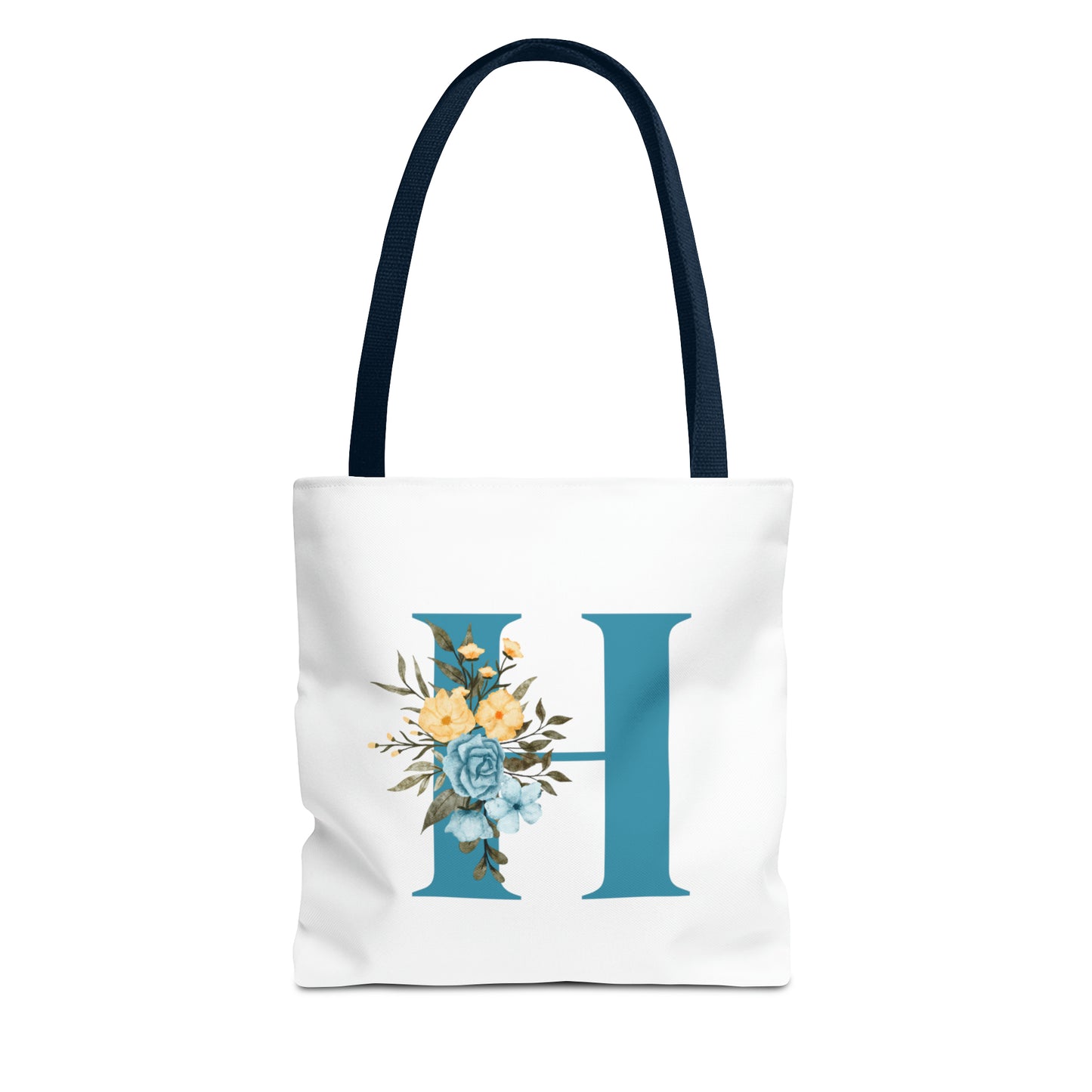 Initial Tote Bag - Personalized Tote Bag - Alphabet Bag - Letter Tote - Reusable Canvas Tote Bag - Letter Bag - Cotton Shopping Bag