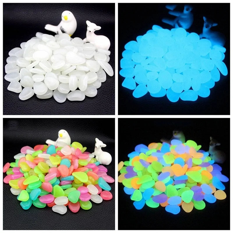 Glow in the Dark Garden Pebbles