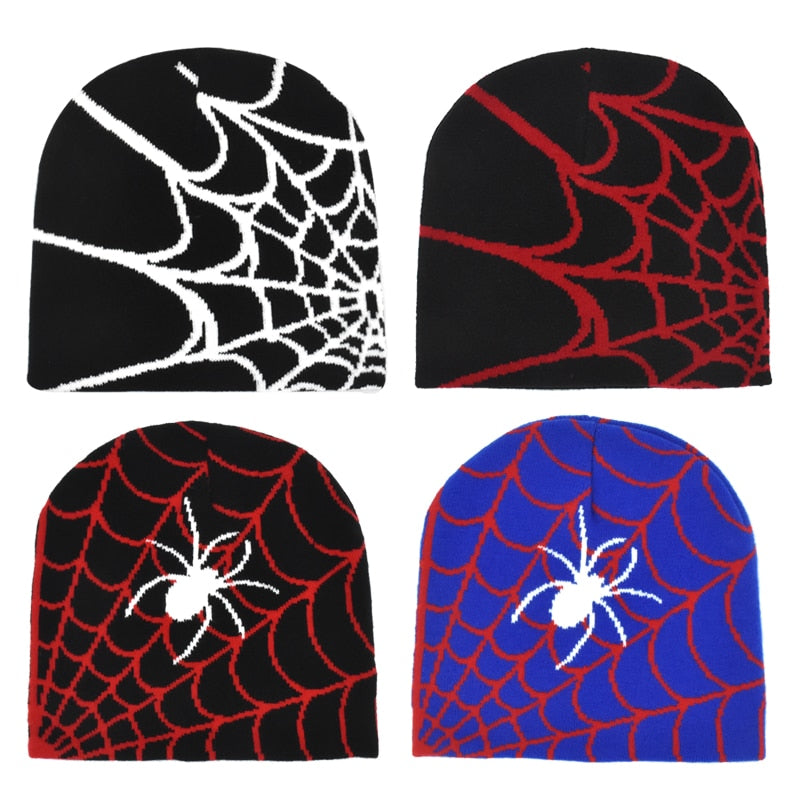 Goth Spider Web Hat Men Women