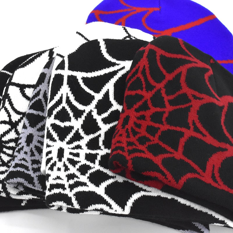 Goth Spider Web Hat Men Women