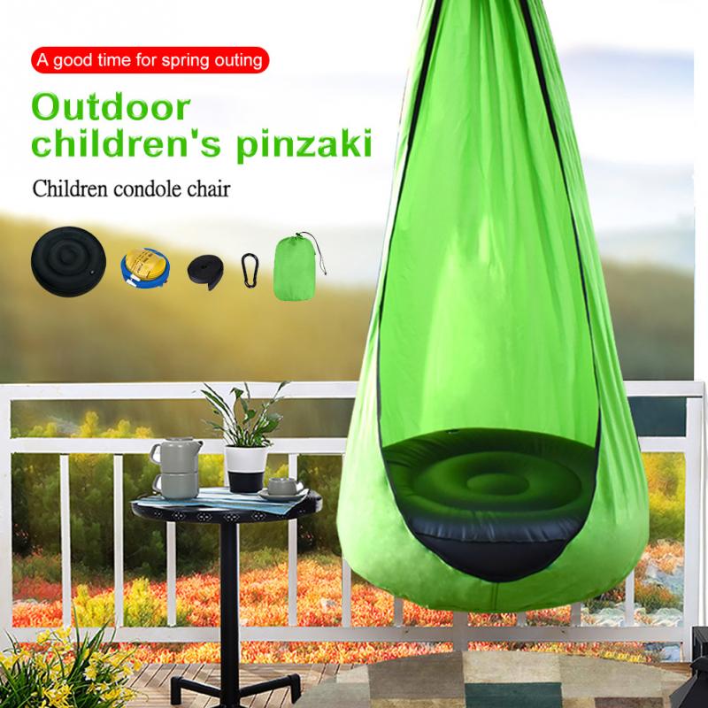 The Cacoon™ Kids Pod Swing Seat Cotton Child Hammock Chair