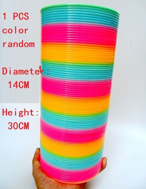 Rainbow Circle Coil Stress Relief Fidget Toys