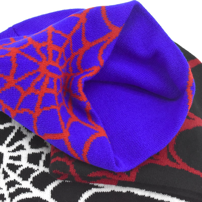 Goth Spider Web Hat Men Women